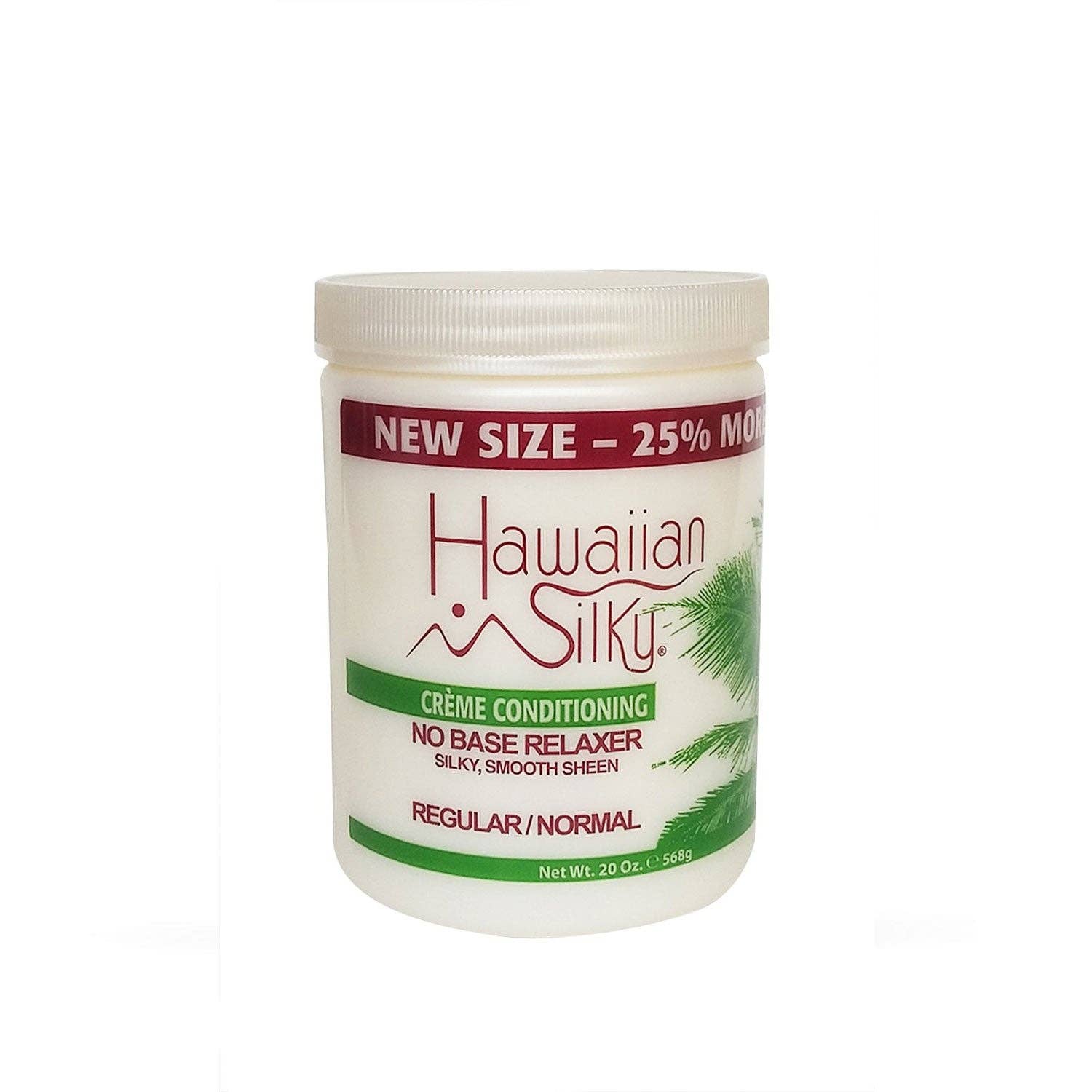 KT Supply - Wholesale Hair Styling Gel/Mousse - Hawaiian Silky Creme Conditioning NoBaseRelaxer Regular 20oz0