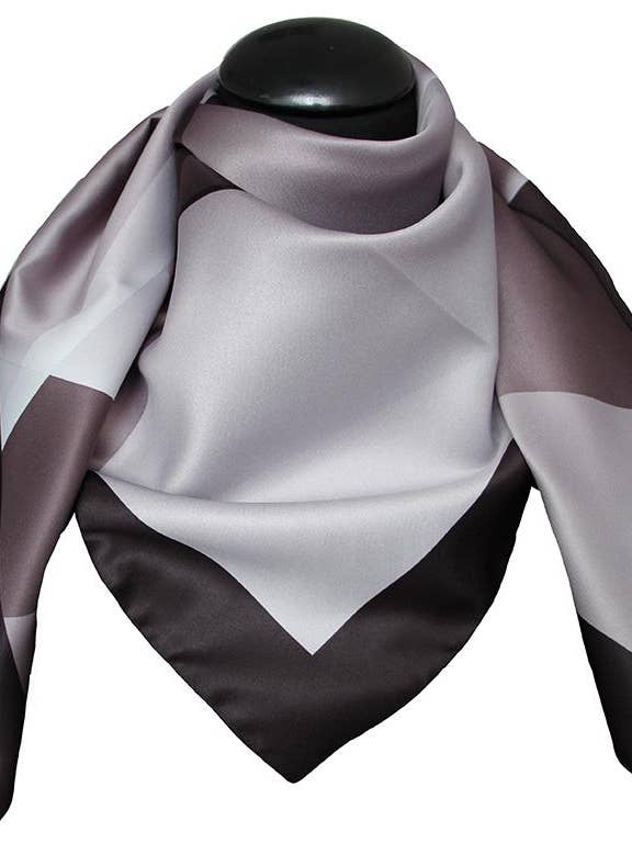 100% Poly Tørklæde Dis 62785 Var Sort - Grå for engroshandel hos tessago