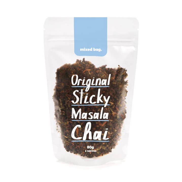 Original Sticky Masala Chai - 80g for wholesale by Mixed Bag