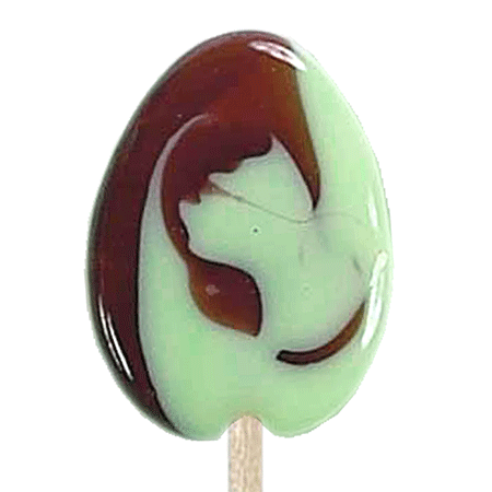 Melville Candy Company - Wholesale Lollipop - Mocha Mint Swirl Coffee Spoons0