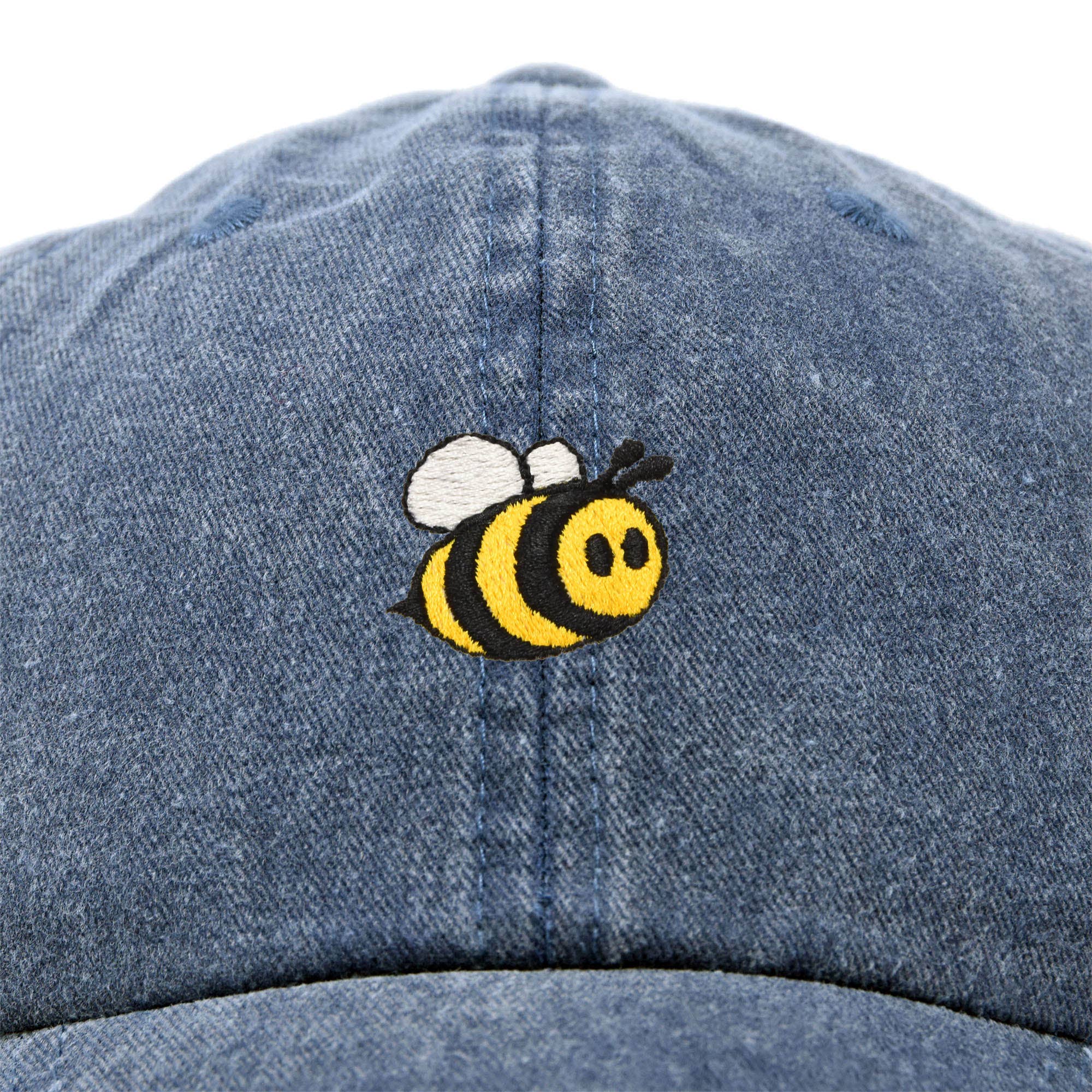 Dalix - Wholesale Baseball Cap - Unisex - DALIX Bumble Bee Baseball Cap Dad Hat Embroider Womens Girls1