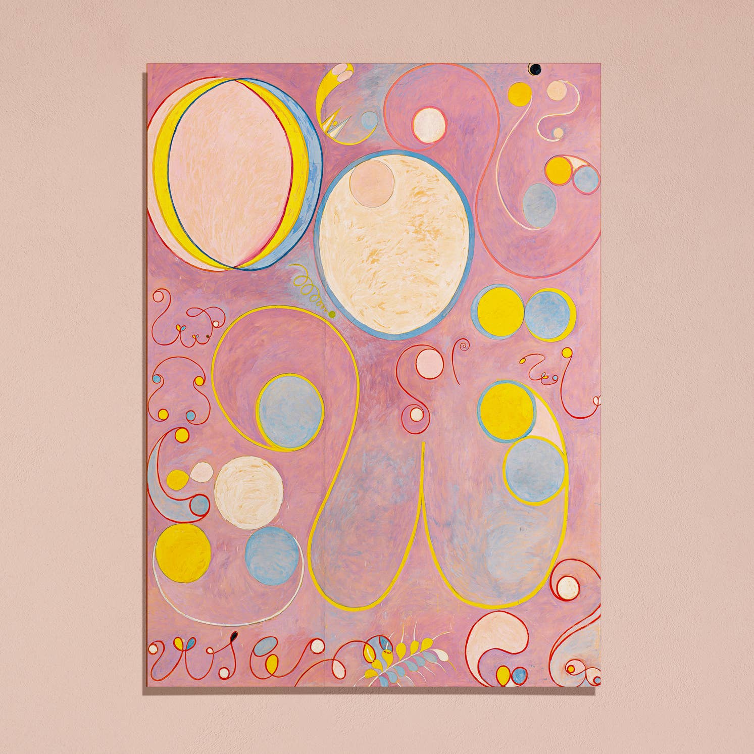 Sugar & Canvas – wholesale Konsttryck – Hilma af Klint De Tio Största, Konsttryck nr 8 HK182