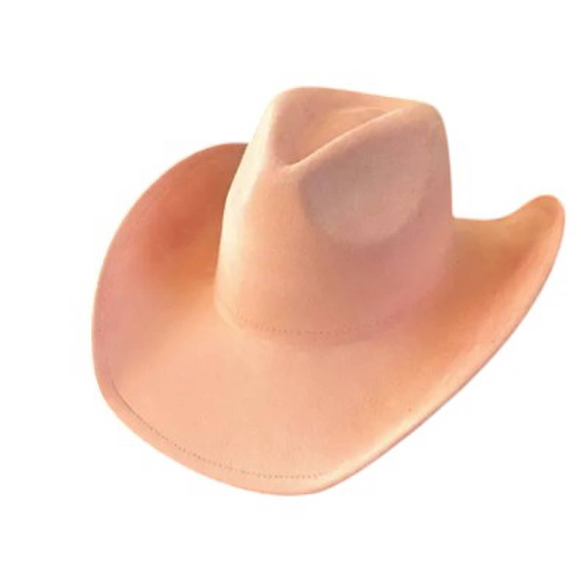 Portia Hat - Vendita all'ingrosso Cappello da cowboy - Unisex - Portia Hat Cappello cowboy in camoscio vegano alla moda - Best Seller8