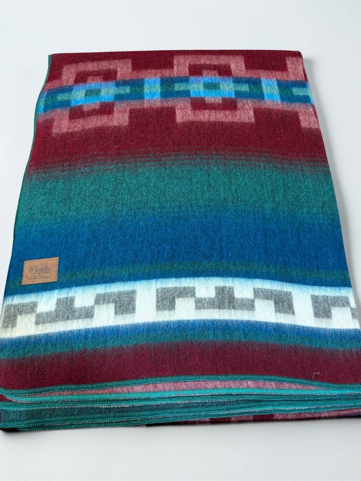 Redwood River Alpaca Blanket for wholesale by Meraki Movement