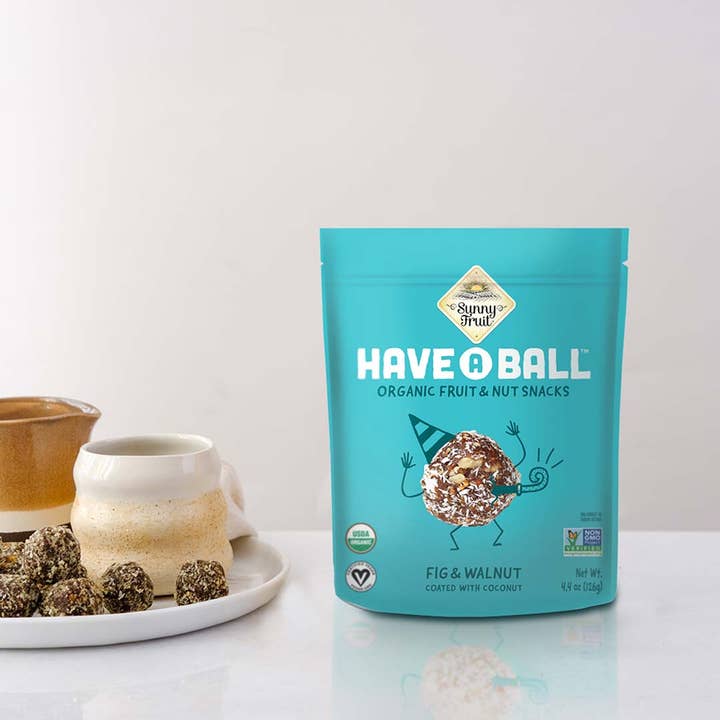 Sunny Fruit - Wholesale Dried/Dehydrated Fruit - Organic Fig & Walnut Balls - No Added Sugar Fruit Nut Snack1