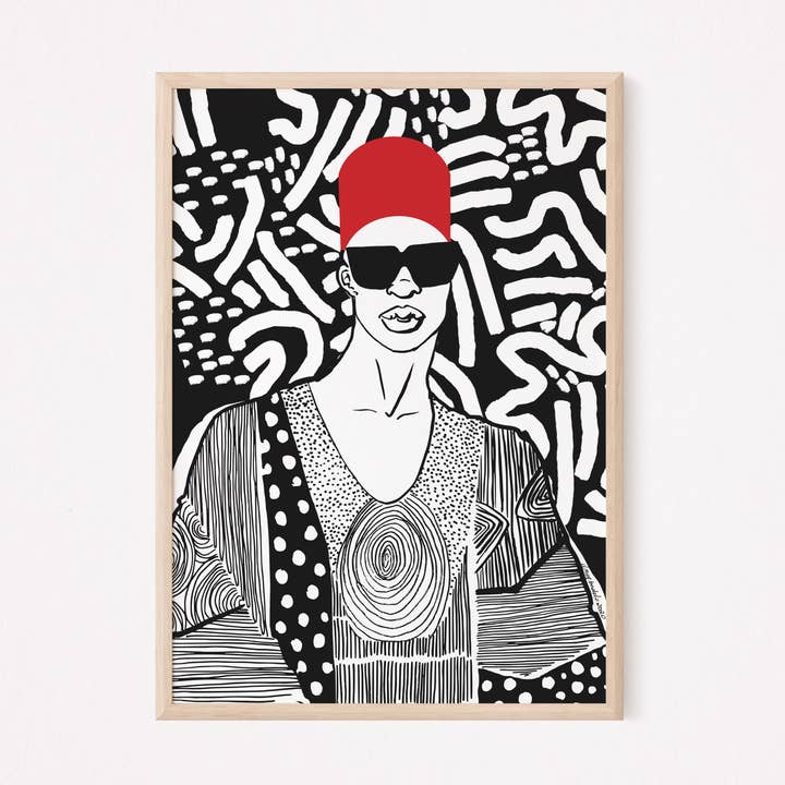 Emeka Art Print for wholesale by DorcasCreates
