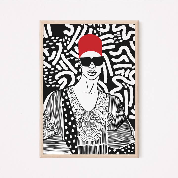 Emeka Art Print for wholesale by DorcasCreates