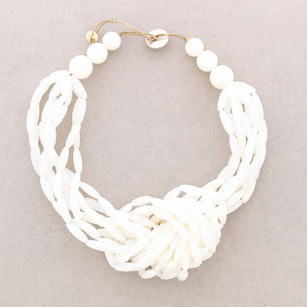 Sonata - Wholesale Beaded/Pearl Necklace - Resin Beaded Necklace4