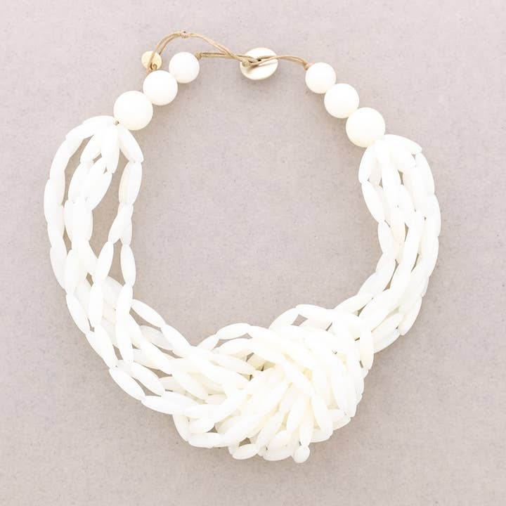 Sonata - Wholesale Beaded/Pearl Necklace - Resin Beaded Necklace4