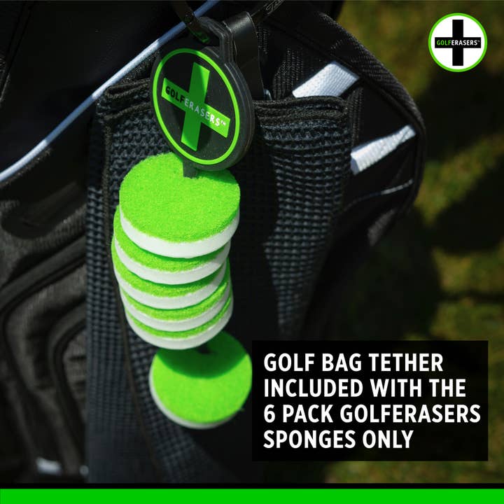 SneakERASERS - Venta al por mayor Accesorios de deporte - Limpiador de golf instantáneo GolferAers, 6 pk con atadura de etiqueta de bolsa4