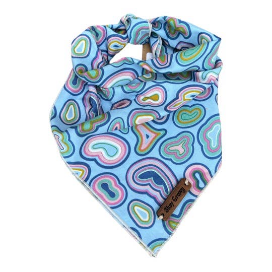 Bandana pour chien en cristal d'agate pour la vente par DoggieDiggz