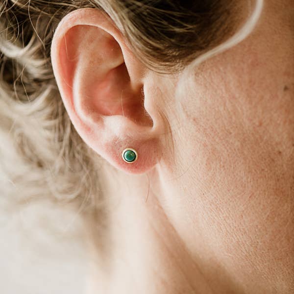 Commonform - Wholesale Stud/Post Earrings - Hyalite Studs // Turquoise0