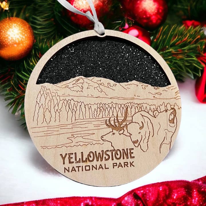 Ornamento Yellowstone Skyline por atacado de Joseph's Workshop
