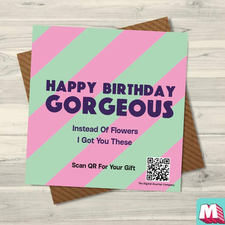 Happy Birthday Gorgeous! for wholesale by Maktus