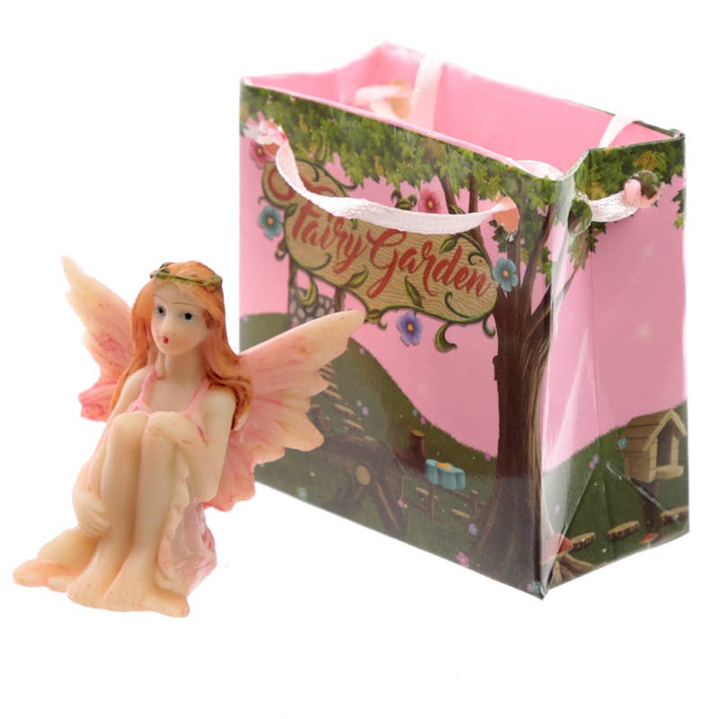 Puckator Ltd - Wholesale Ornament - Flower Fairy Garden Fairy in a Mini Gift Bag2