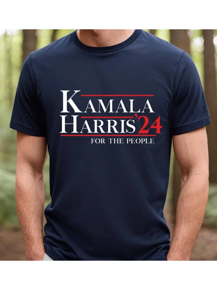 Eleven Fashion - Wholesale Screen printed t-shirt – Men′s - Kamala Harris For The People Shirt, Democrat Shirt