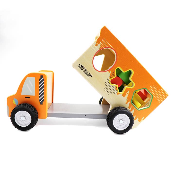 Leo & Friends - Wholesale Toy Car/Truck - Kids - Leo & Friends Shape Sorting Dump Truck8