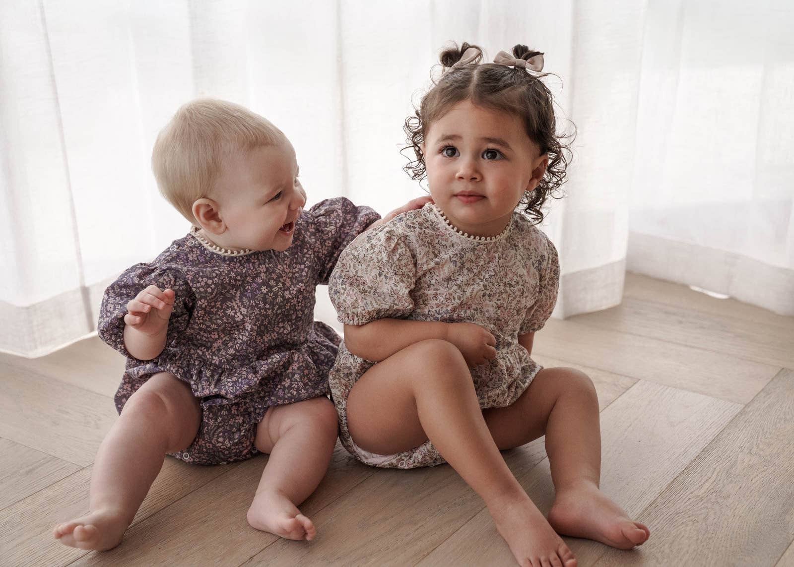 RAI & CO - Wholesale Jumpsuit - Baby - Eliza Floral Romper9