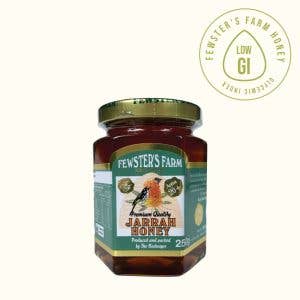 Evithi.com – wholesale Honey – Fewster's Farm Jarrah Honey TA 20+ - 500 g - Case of 64