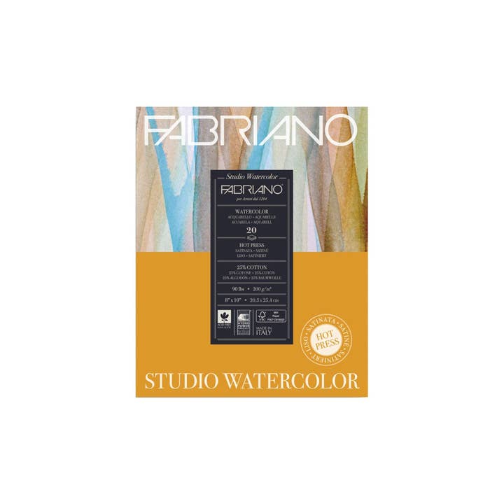 Chartpak, Inc. - Wholesale Sketchbook/Sketchpad - Fabriano Studio Watercolor Pad9