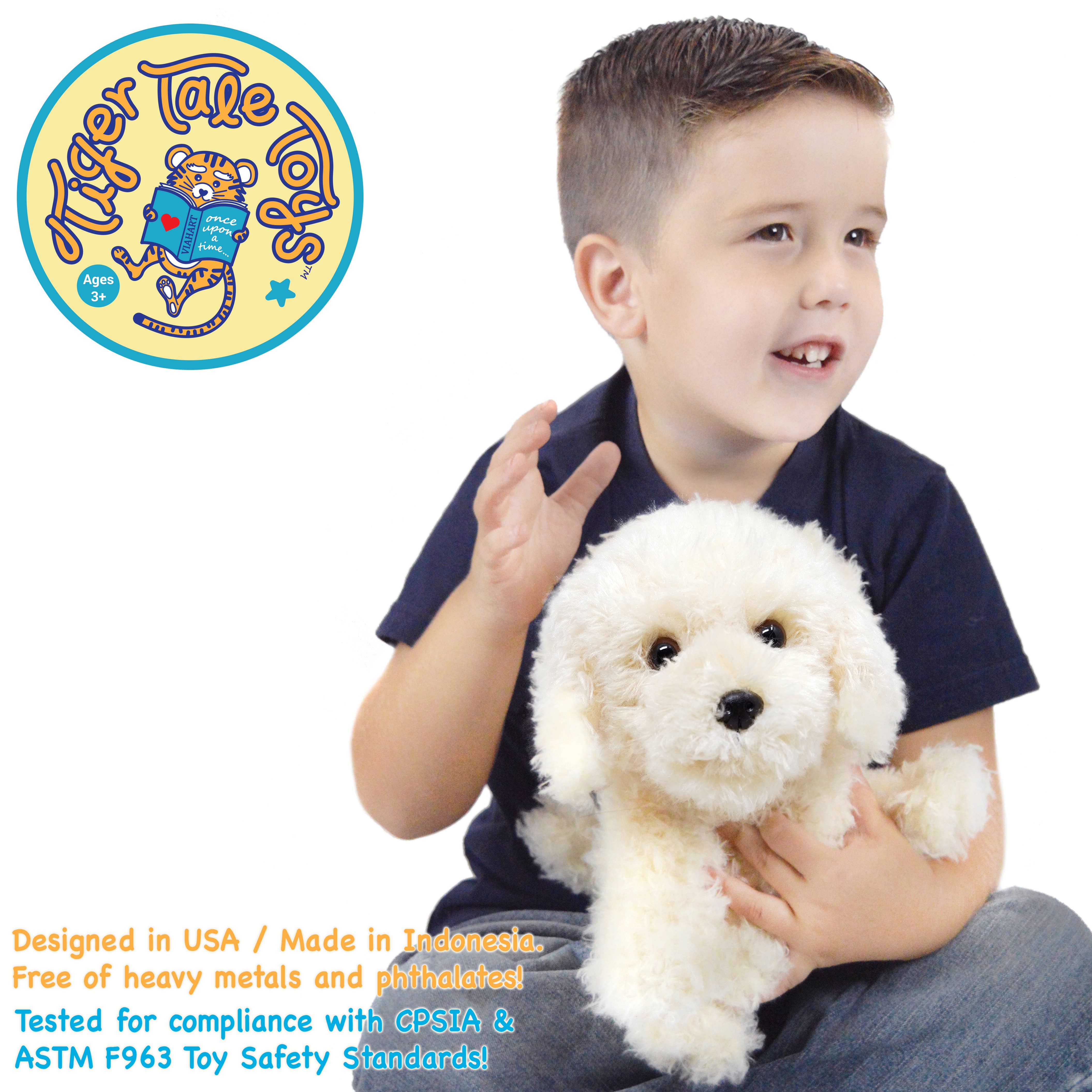 VIAHART Toy Co. – wholesale Fyllda/plyschleksaker - Barn och baby – Luka The Labradoodle | 12 tum uppstoppade djur plysch2