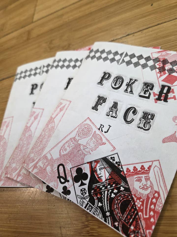 Poker Face Zine for wholesale by Hammer & Hemlock