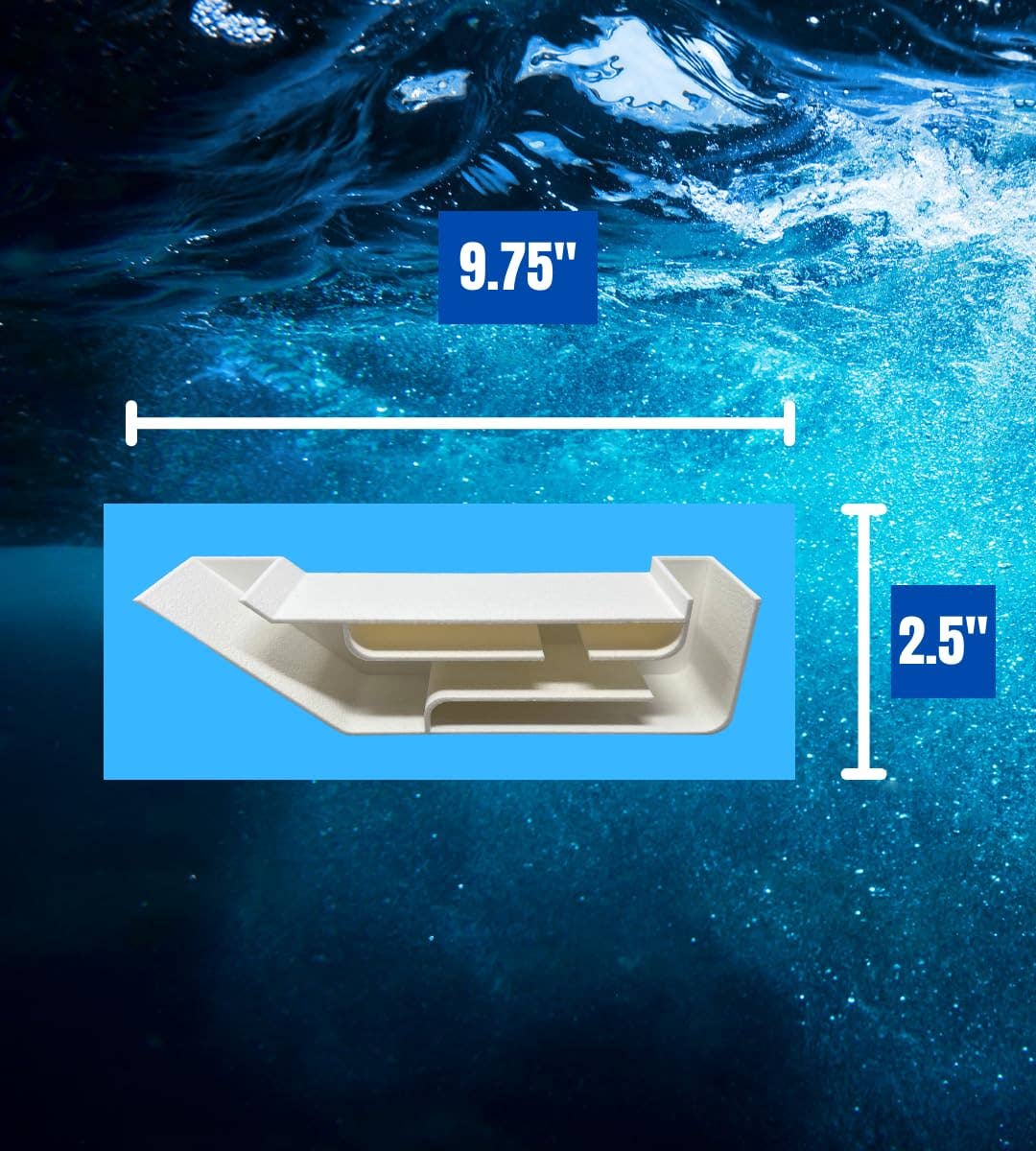 Chatelet – Großhandel Tischdeko – Chatelet REEFSHAPE Aquarium X-Large unterirdischer Tunnel | Versteck für Fische und Garnelen für Aquarien | Einzigartiger unterirdischer Aussichtstunnel | 9,75 Zoll x 2,5" | Hergestellt in den USA (XL)16