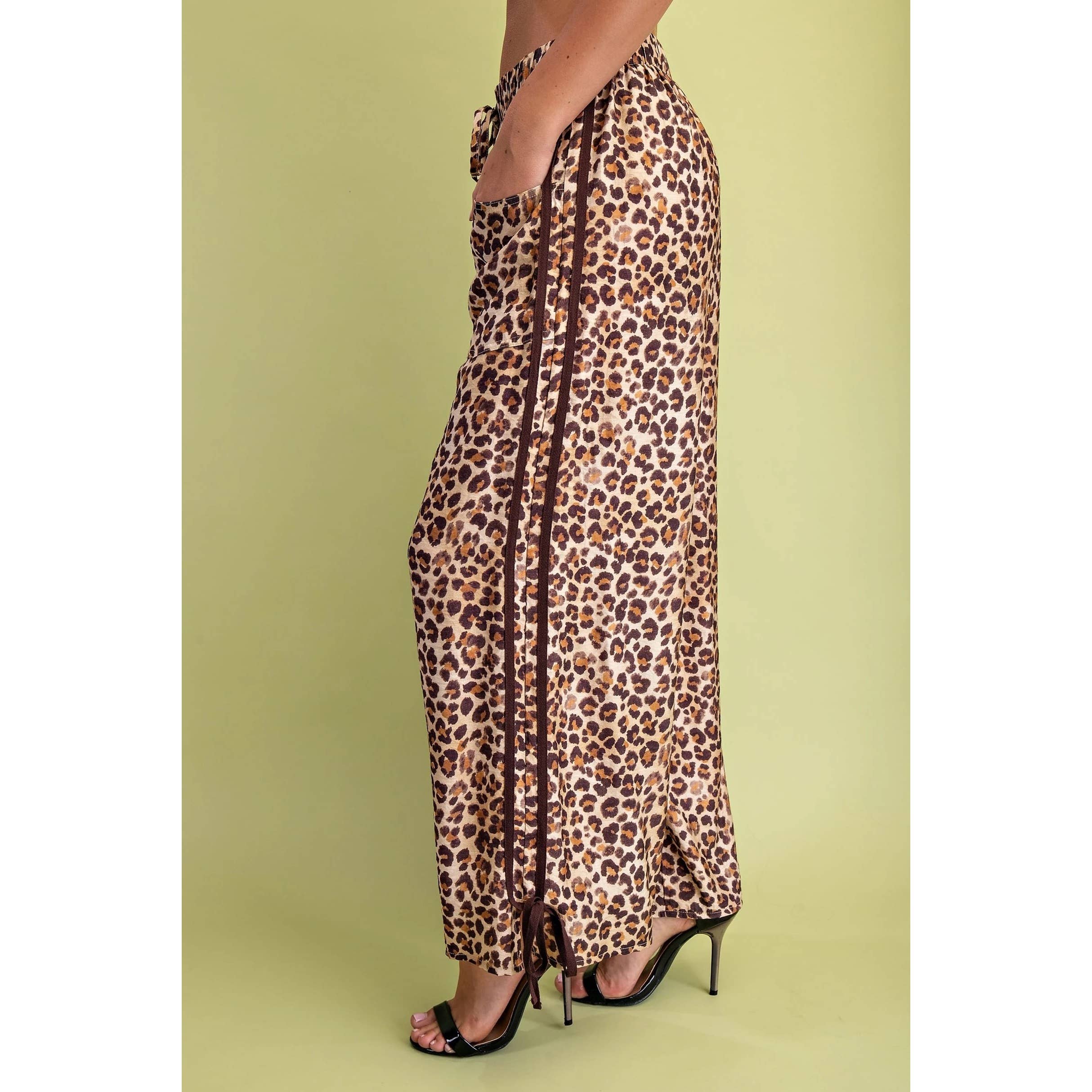 STYLE USA - Vendita all'ingrosso Pantalone - Donna - Pantaloni a stampa leopardata8