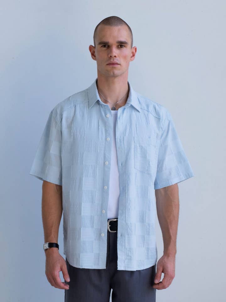 Chemise Sebastian - Bleu clair pour la vente par Hipland