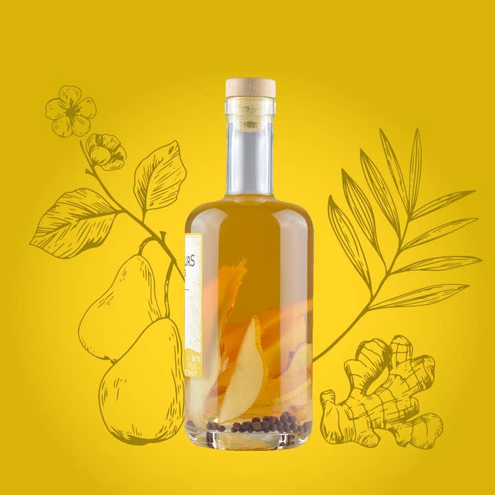 Les Arrangeurs Français - Wholesale Liqueur - Armagnac Arrangé AOC Organic Pear Ginger Timut Pepper1