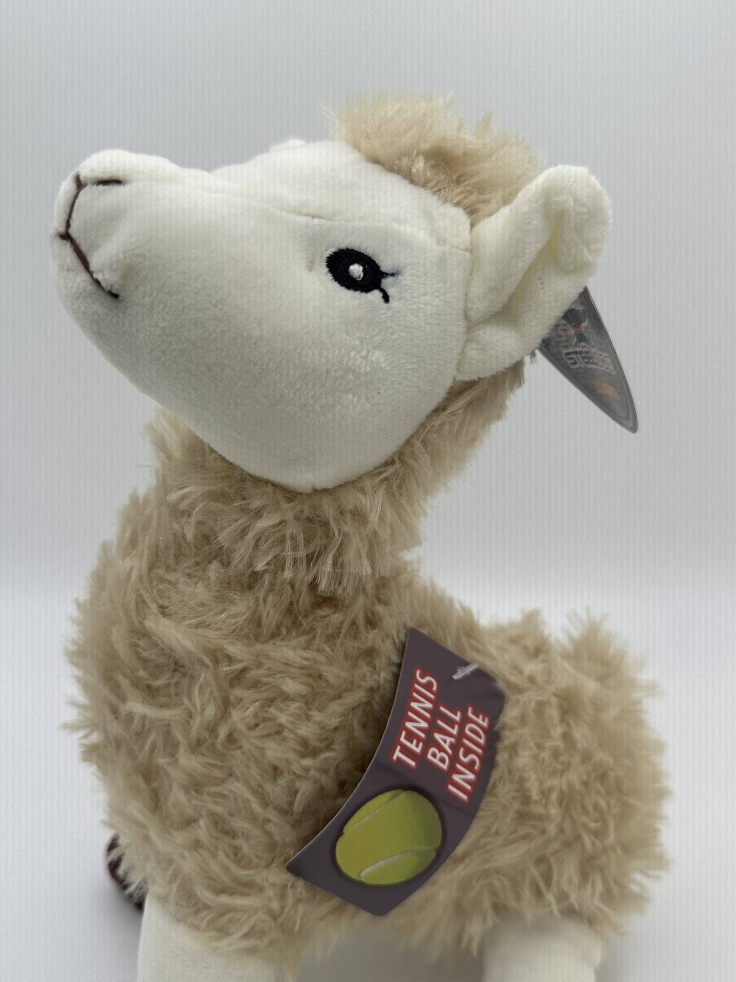 STEELDOG USA LLC - Vendita all'ingrosso Peluche - Cani - Peluche Lama Barnyard Baller con corpo in palla da tennis3