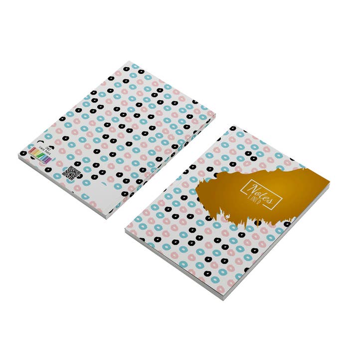 Caderno de rosquinhas polka por atacado de Charlie's Bookstore