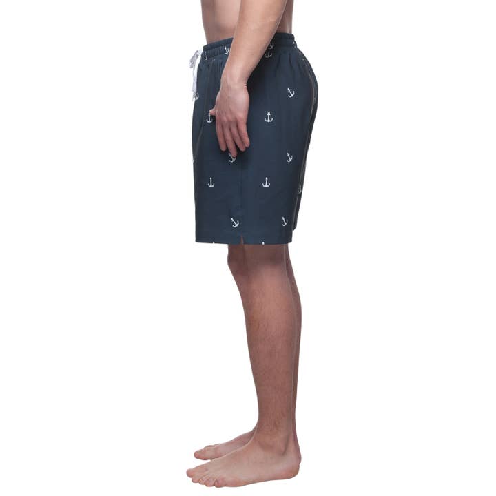 Rokka & Rolla - Wholesale Swim Shorts - Men's - Men's 7'' Stretch Swim Short with Compression Liner Swimwear24