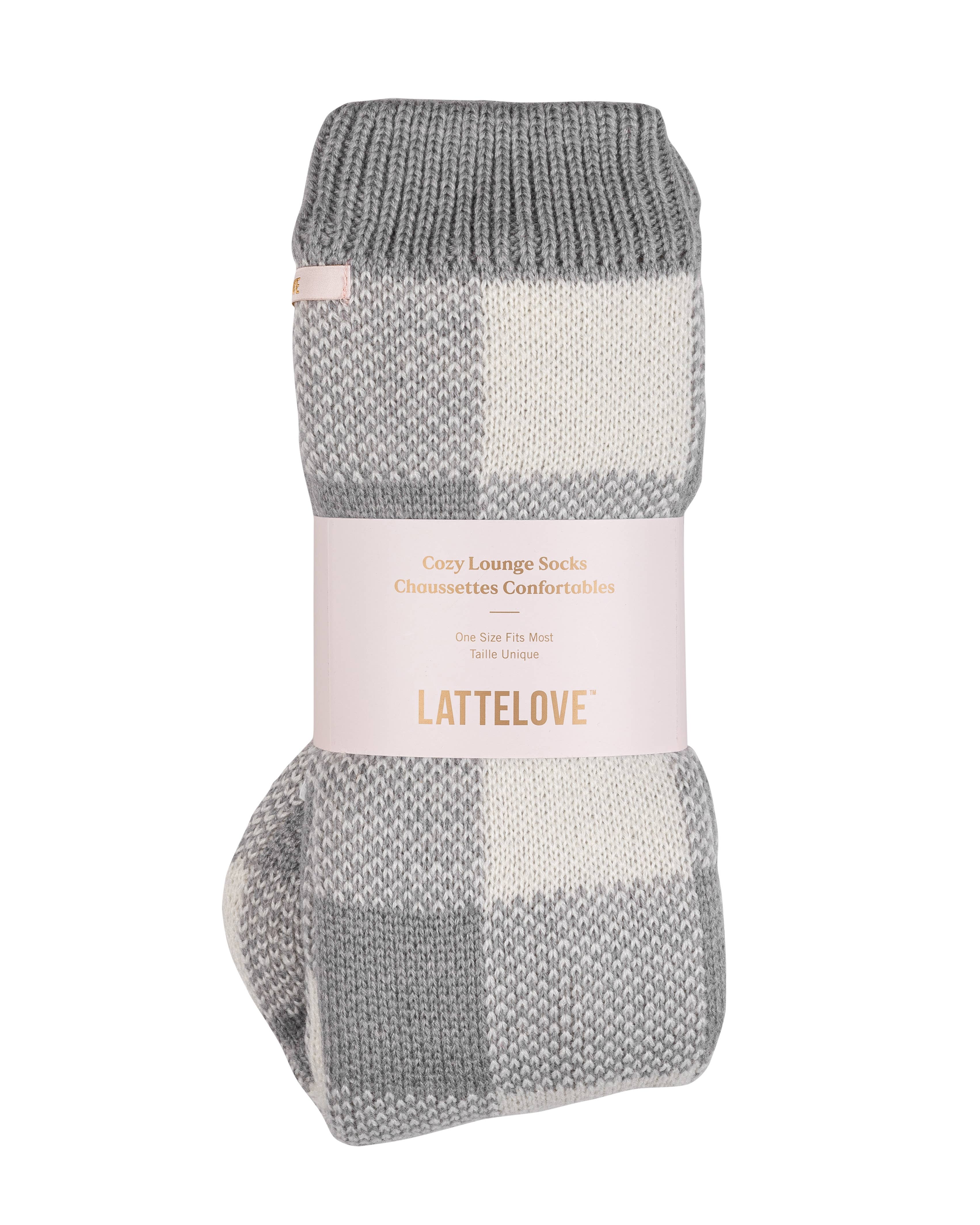 LATTELOVE – Engroshandel Strømper - Dame – BUFFALO CHECK LOUNGE SOK1