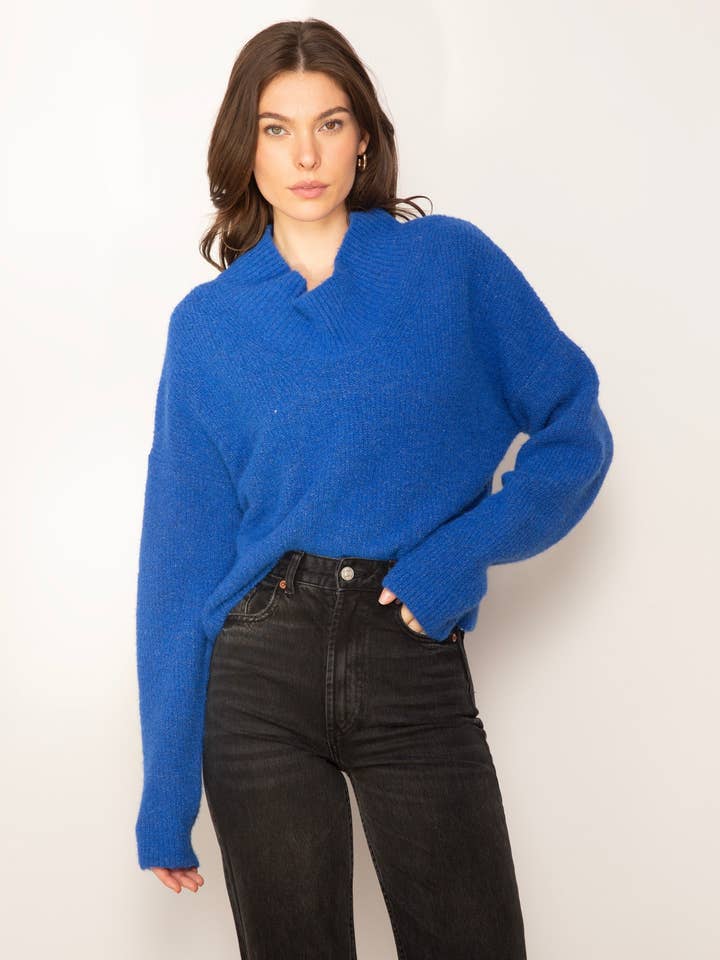 Hugo Cable Turtleneck for wholesale by Central Park West