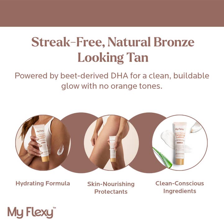 My Flexy - Wholesale Self-Tanner - Sunless Tanning Lotion6