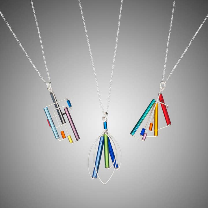 Barbie Levy Jewelry Design - Wholesale Pendant/Charm Necklace - Barb-Wire Original Necklaces 22