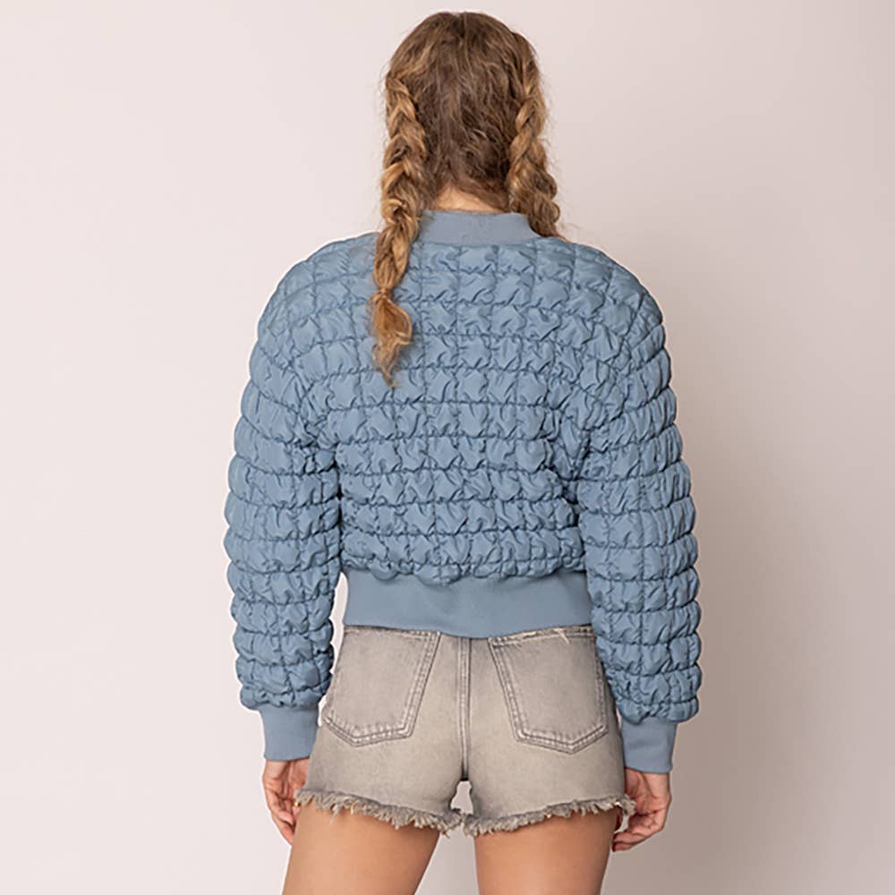 Sensibling Corp. - Venta al por mayor Chaqueta bómber - Mujer - Chaqueta Bomber Acolchada Reversible2