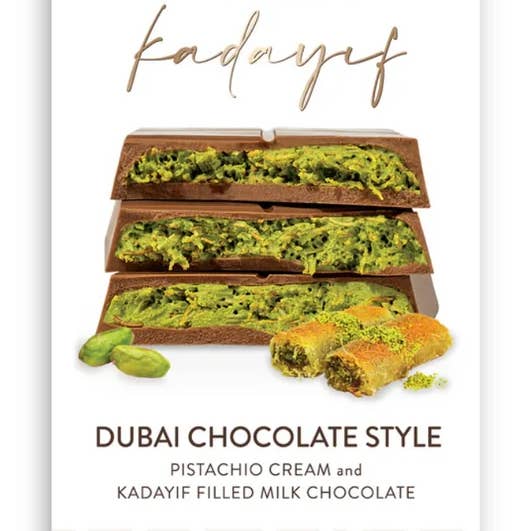 PatisLove Dubai Chocolate Bar – Premium Gourmet 200g for wholesale by Choco Nova