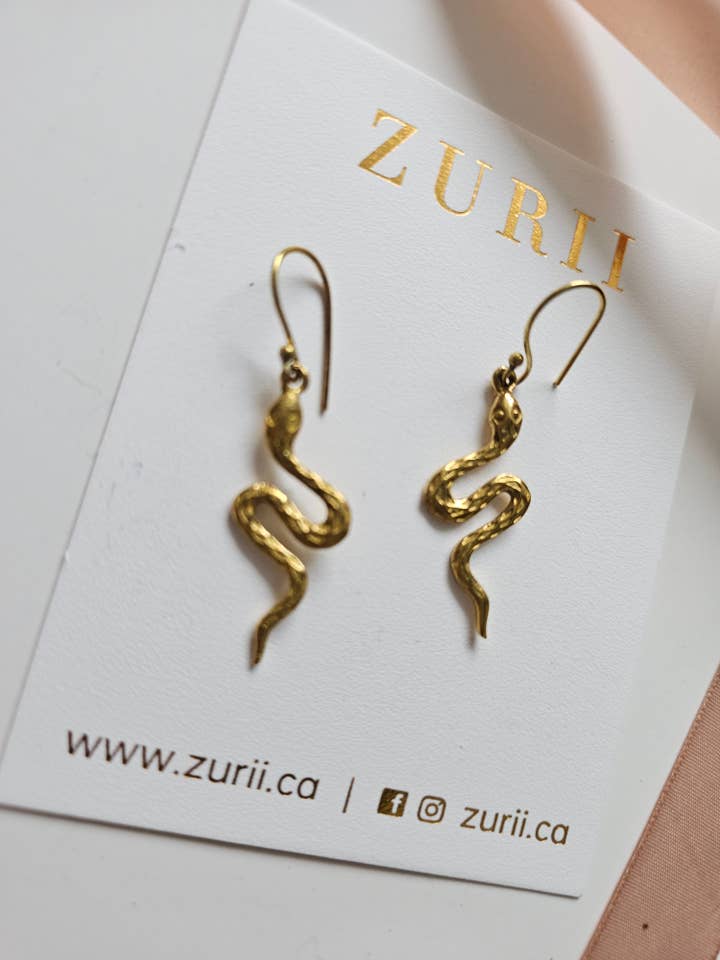 Slangeøreringe små for engroshandel hos Zurii.ca