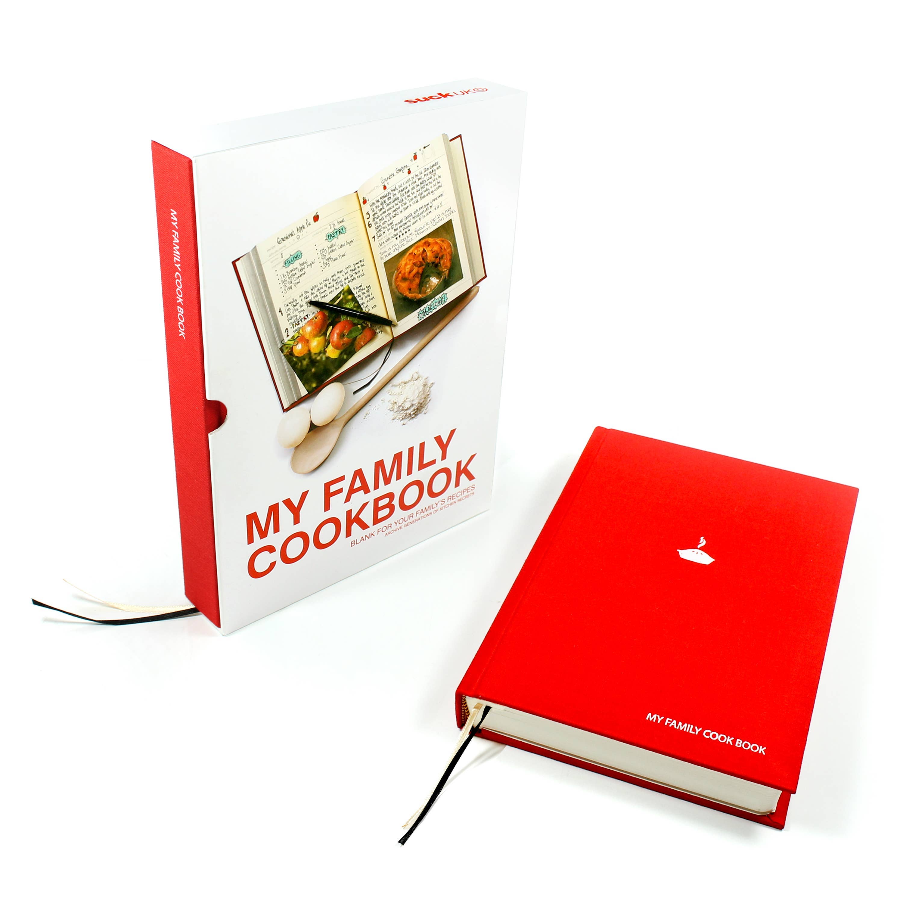 SUCK UK - Vente Cuisine et gastronomie - Livre de cuisine My Family — Livre de cuisine vierge pour recettes familiales11