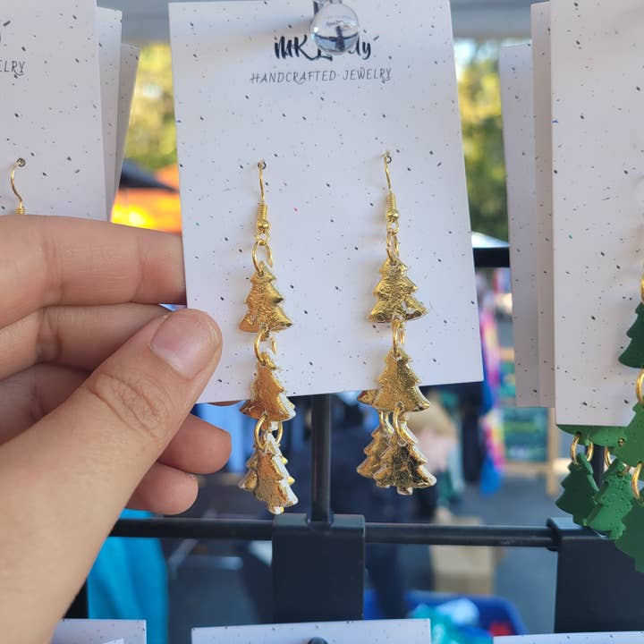 MK Lovely Boutique - Wholesale Dangle Earrings - Tiered Tree Dangles1