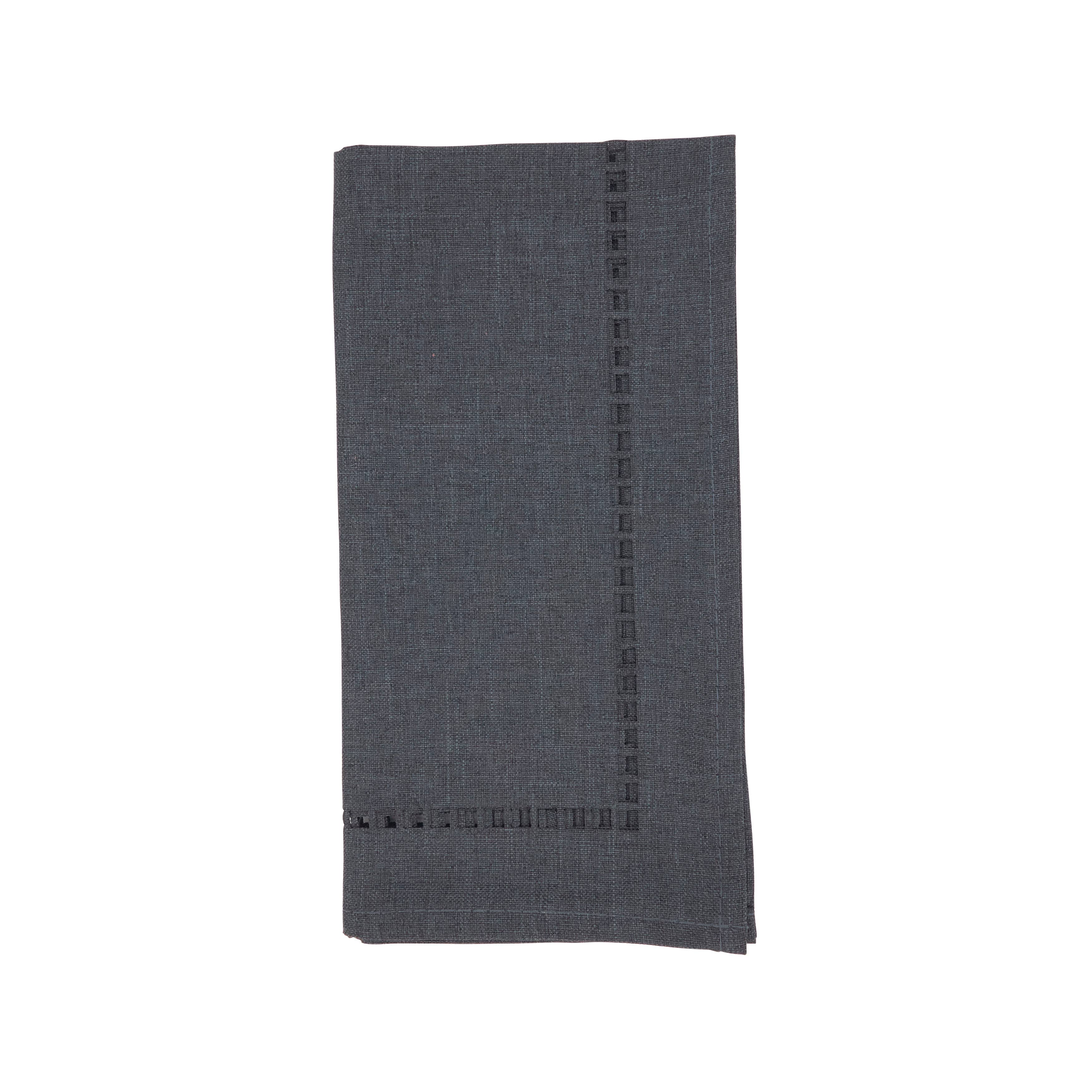 Saro Lifestyle – wholesale Dinner & cloth napkin – Laser-Cut Hemstitch Napkin0