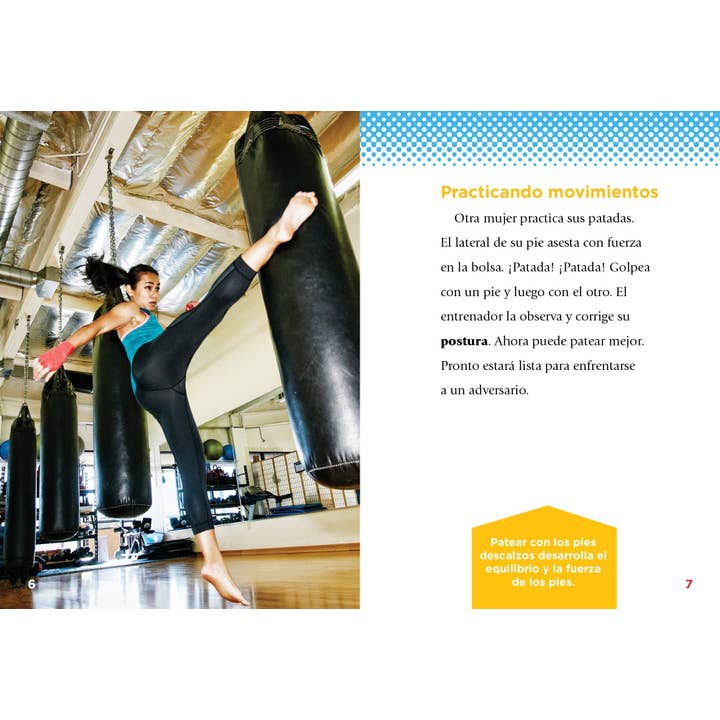 Black Rabbit Books - Wholesale Book - Kids - Kickboxing (Spanish)