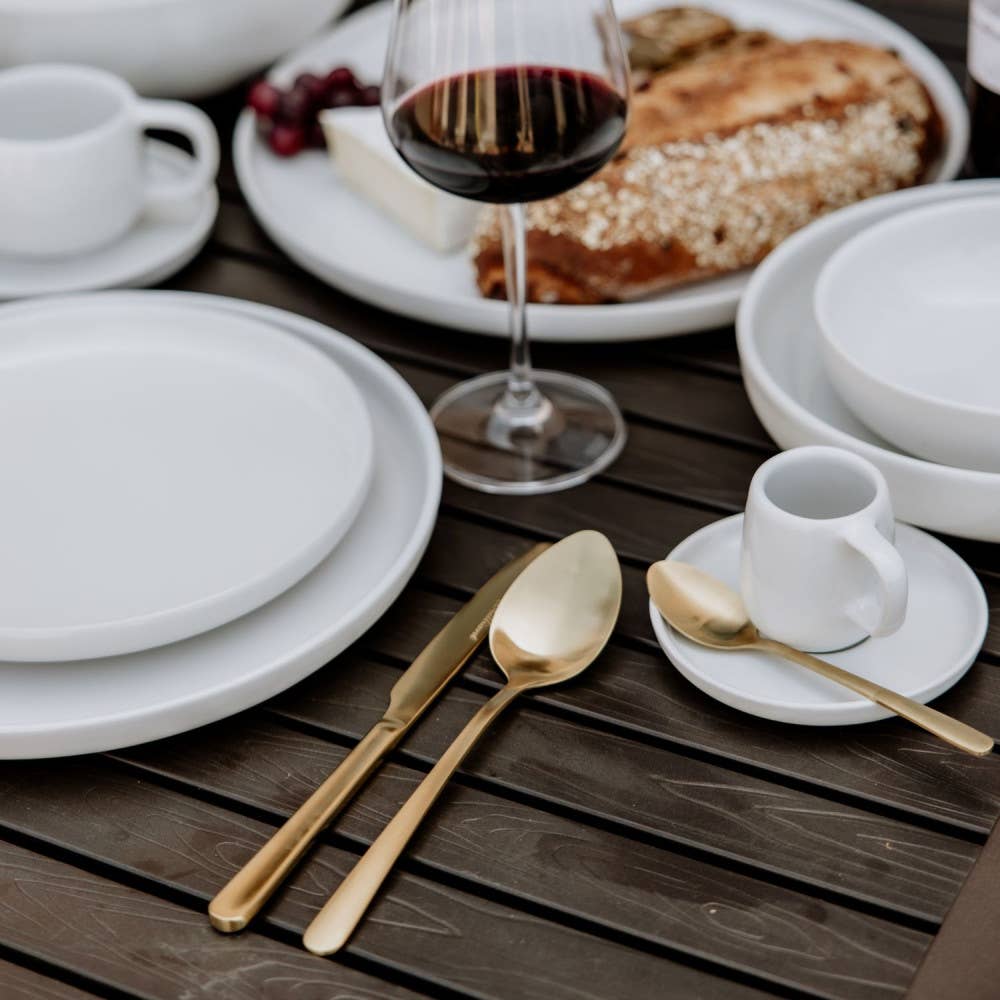 TABLESETTERS LIMITED - Wholesale Flatware Set - Oslo 18/0 Stainless Steel 16 Piece Flatware Set For 45