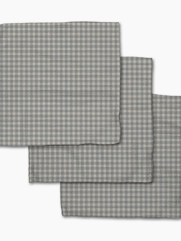 Tidepool Check Dishcloth Set for wholesale by Geometry
