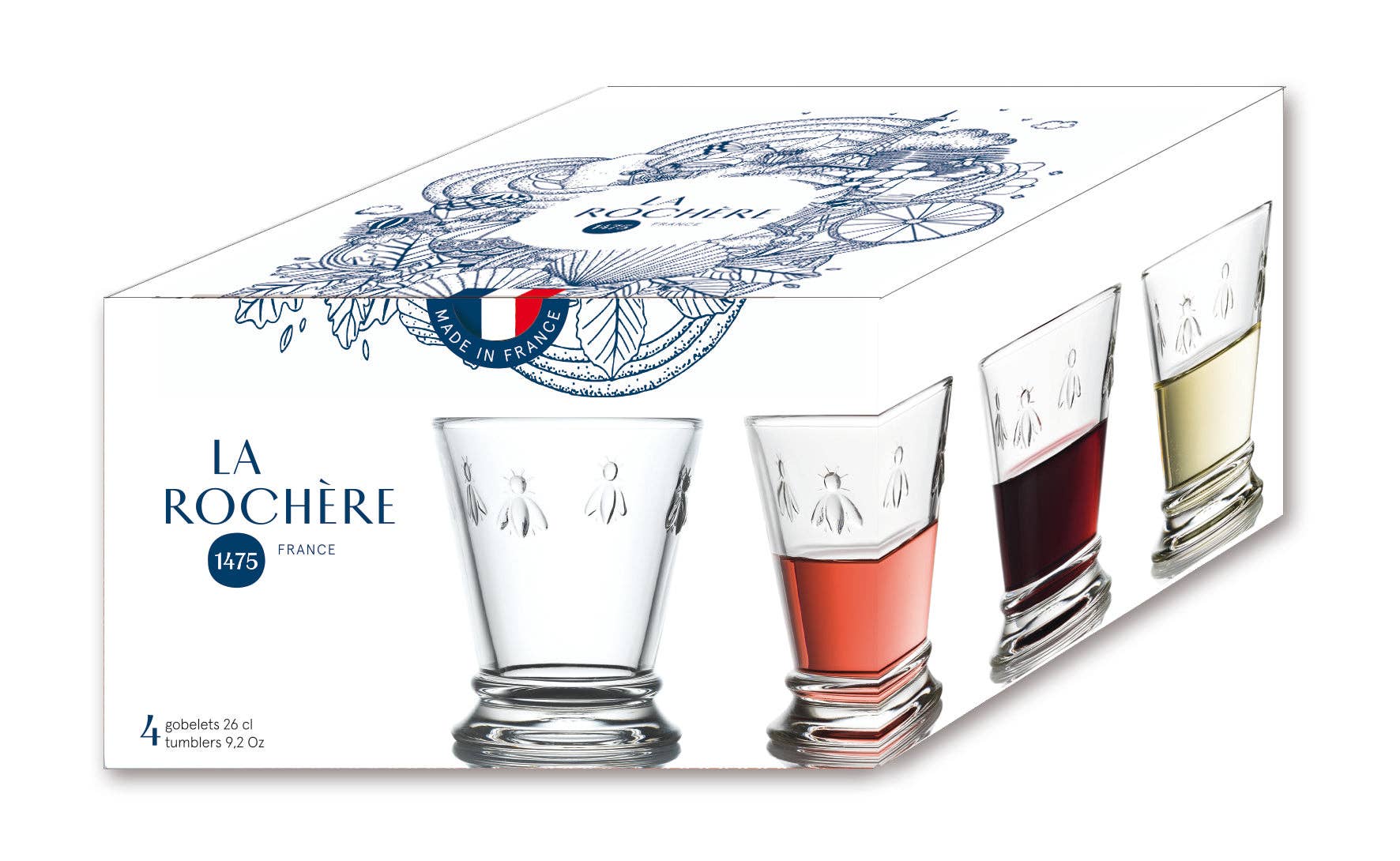 La Rochere - Wholesale Cocktail/Liquor Glass - Bee Tumbler Set-44
