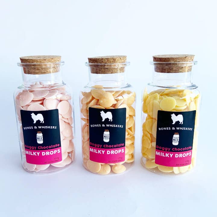 Milky Drops for wholesale by Bones & Whiskers
