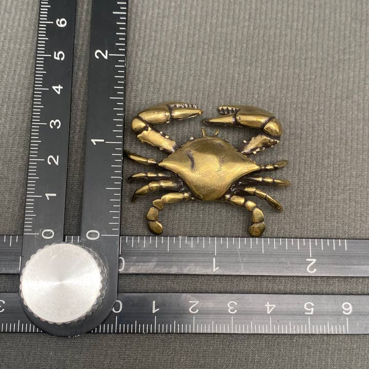 Mio Queena - Wholesale Decorative Tabletop Object - Brass Crab Crafts Decoration Desktop Ornaments3