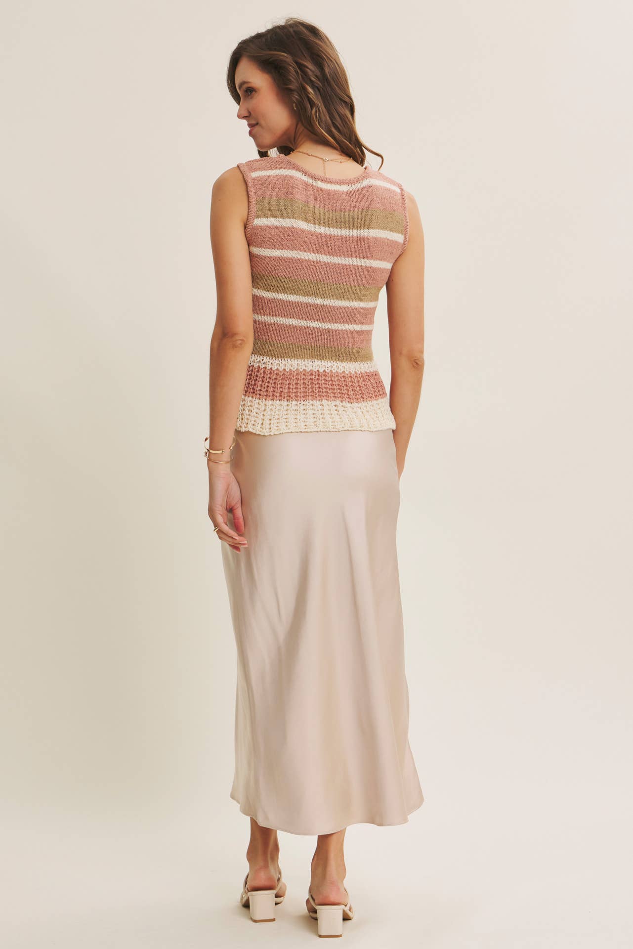 in february - Venta al por mayor Falda - Mujer - Falda maxi de satén grueso y sedoso de corte al bies de alta calidad51